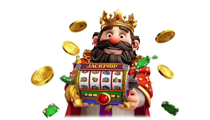 SpinRise Casino – Königlicher Spielautomat mit 777-Jackpot und fallenden Goldmünzen